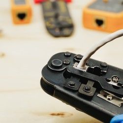 On-site install Ethernet Wiring RJ45 Connector